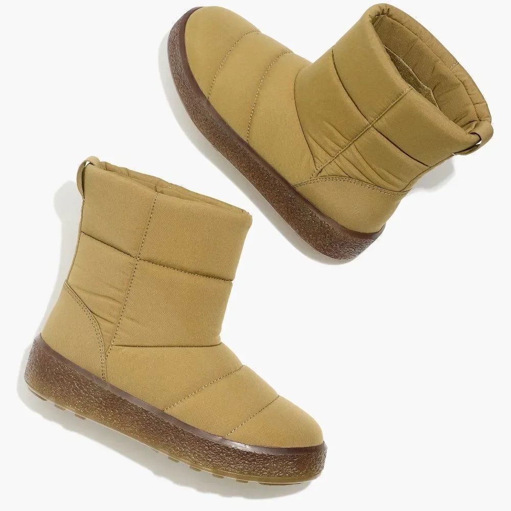Madewell "The Toasty Puffer Boot" Sz 6